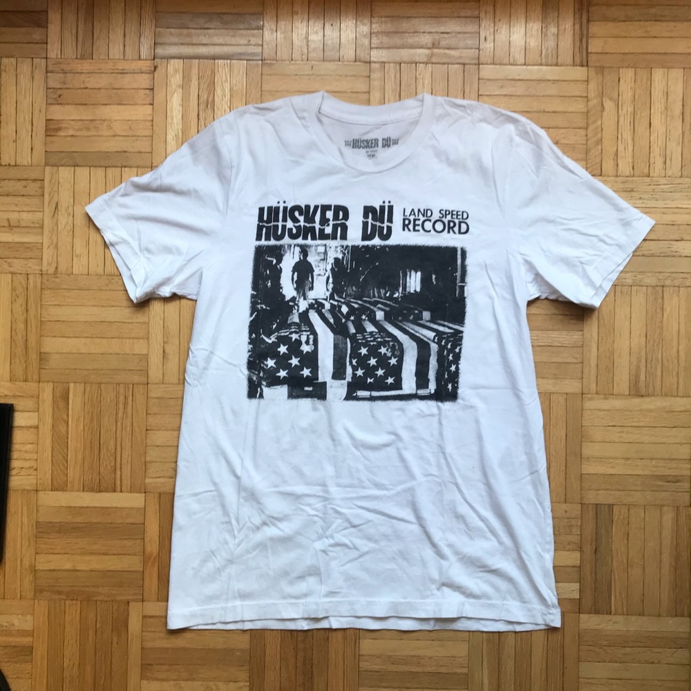 HUSKER DU Band tee
